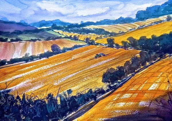 Georgia Mansur Golden Wheatfields
