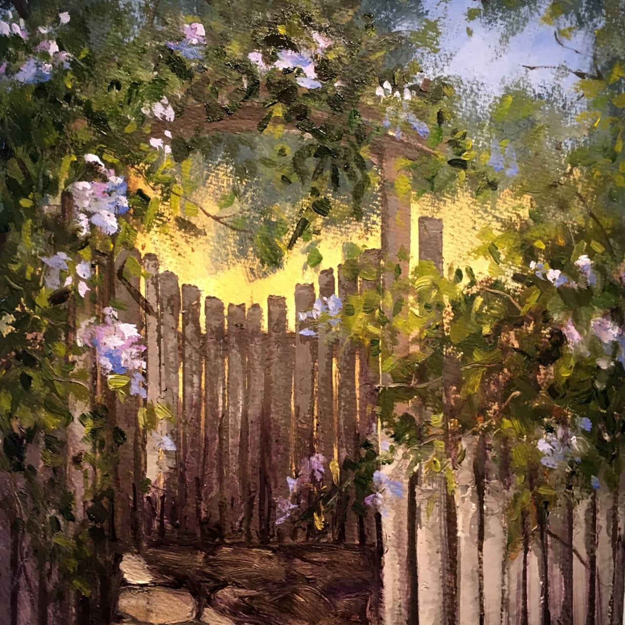 Garden Gate - Georgia Mansur